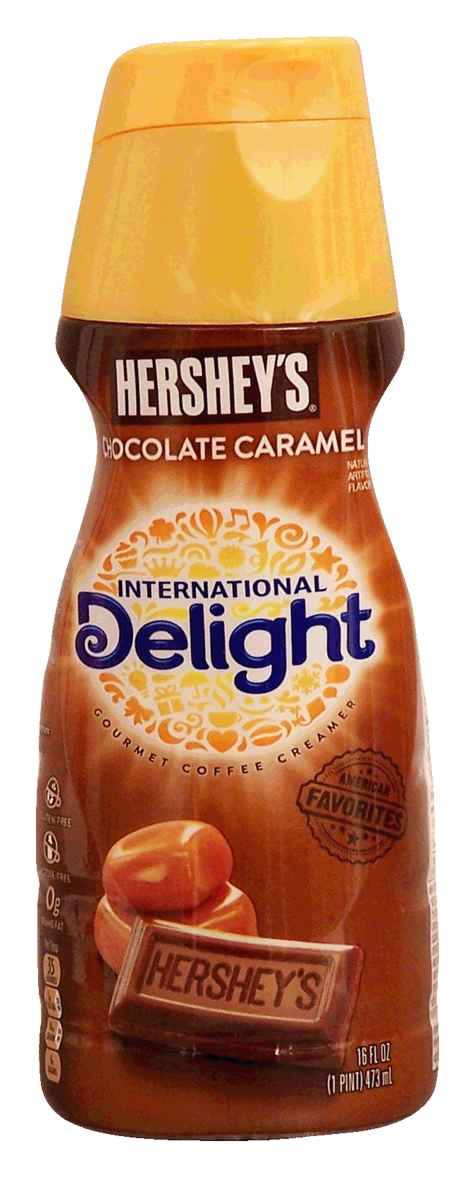 International Delight hershey's chocolate caramel flavored gourmet coffee creamer Full-Size Picture